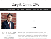 Tablet Screenshot of garytax.com